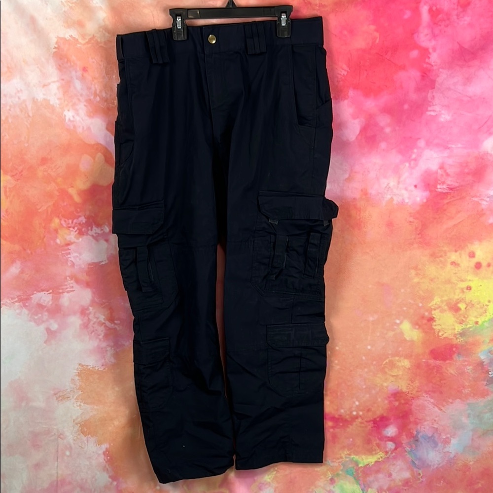 5.11 Tactical Black Cargo Pants Relaxed Fit